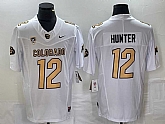 Men's Colorado Buffaloes #12 Travis Hunter White 2023 F.U.S.E. Stitched Football Jersey,baseball caps,new era cap wholesale,wholesale hats